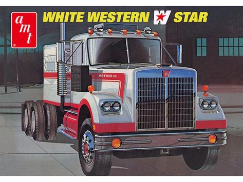 Western Star Model Truck Kit White Western Star, Western Star Trucks, Model Truck Kits, Western Star, Polar Light, Plastic Model Cars, Model Cars Kits, Peterbilt Trucks, Semi Truck