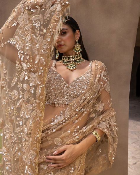 Find us a better destination wedding fit 🥂✨️, we'll wait.... MALAIKA - Champagne hand embroidered sequins and buggle beads saree adorned with tassle detailing in blouse and pallu. Cosmos: A Cocktail Affair Discover the collection: Online at Roujeofficial.com via link in bio Calcutta | Hyderabad Jewelry: @gkchudiwalas [ Roujeofficial, rouje, tassels, crystals, sequins, hand embroidery, cocktail saree, party outfits, after party outfit, bridesmaid outfit, Sangeet, wedding day, reception... Reception Saree Look, After Party Outfit, Indian Bridesmaids Outfits, Embroidery Cocktail, Cocktail Saree, Outfit Bridesmaid, Reception Saree, Indian Bridesmaids, Bridesmaid Saree