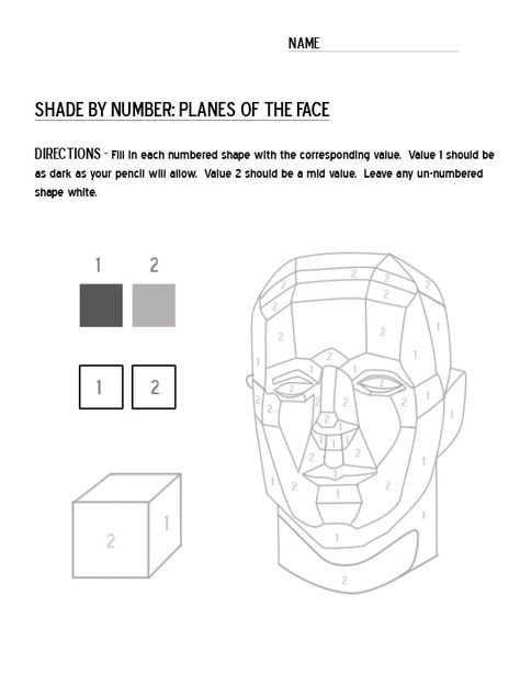 Drawing Warm Up Worksheets | Value Drawing Worksheets Face Value Worksheet, Value Portrait, Value Worksheet, Art Worksheets Printables, Value Drawing, Intro To Art, Art Sub Plans, Art Handouts, High School Art Lessons