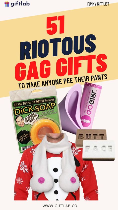 Gag Wrapping Ideas Funny, Drink Christmas Gifts, Work Christmas Present Ideas, Funny Diy White Elephant Gift Ideas, Funny Christmas Exchange Gifts, Gag Christmas Gifts Hilarious, Joke Christmas Gifts, Funny Diy Gift Ideas, Hilarious Gift Ideas