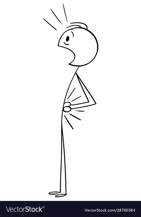 Backache Cartoon, Stick Figure Tattoo, Stick Man Drawing, Stick Men Drawings, Person Illustration, Stick Drawings, Stick People, Simple Illustrations, Stick Figure Drawing