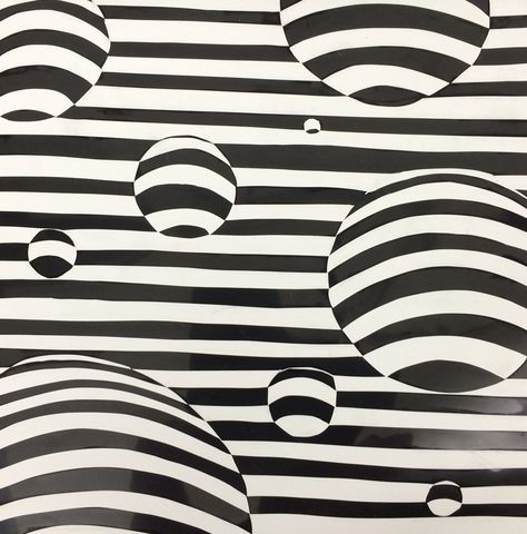 Op Art Op Art Middle School, Op Art Illusion, Op Illusion Art, Op Art Tutorial, Optic Illusion Art, Opart Illusion Drawing, Optic Illusion Drawing, Simple Optical Illusions To Draw, Optical Art Drawing Easy