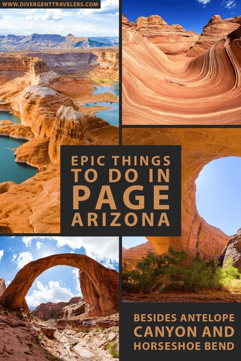 Page Arizona Itinerary, Sedona Travel, Arizona Adventure, Trip To Grand Canyon, Arizona Vacation, Glen Canyon, Arizona Road Trip, Page Arizona, Utah Road Trip