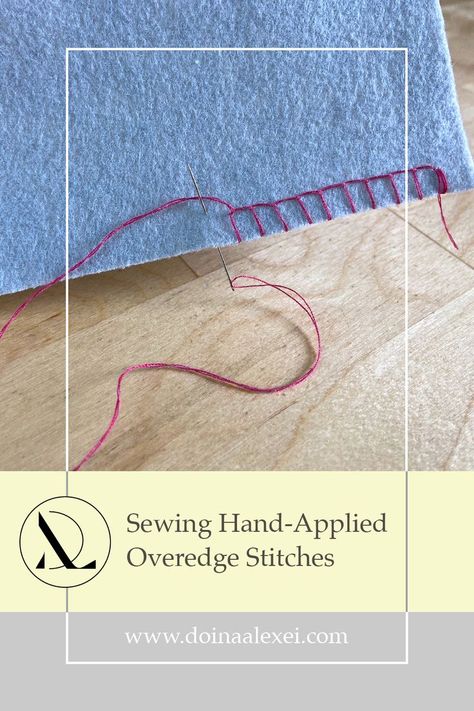 Hand Stiching, Fabric Folds, Buttonhole Stitch, Raw Fabric, Stitch Clothes, Hem Stitch, Needlework Embroidery, Sewing Stitches, Edge Stitch