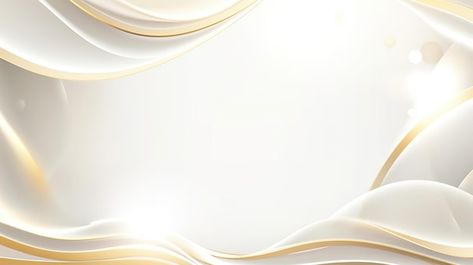 Gold Aesthetic Banner, Background Images Horizontal, Banner Background Images Aesthetic, White And Gold, White Luxury Background, Xbanner Design, Vip Background, Backdrop Banner Design, Creative Background Design