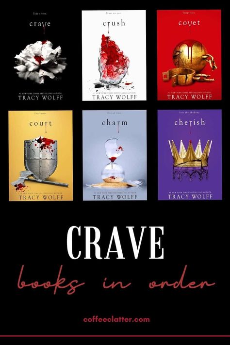 Tracy Wolff's Crave Books in Order. The series is a thrilling journey, a saga of vampire romance that has captured the hearts of readers worldwide. Crave Tracy Wolff Book, Assoiffés Tracy Wolff, Tracy Wolff Crave Series, Crave Series Tracy Wolff, Crave Book Series, Crave Tracy Wolff, Smüt Books, Serie Crave, Books Vampire