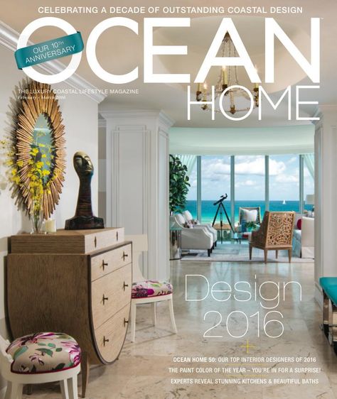 Ocean Home Beach Home Interiors, Coastal Architecture, Ocean Home, Stairs In Living Room, Coastal Interior, Kids Interior Design, Home Design Magazines, Charleston Homes, Ocean House