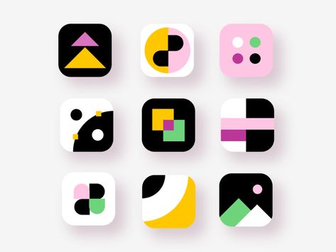 ✨Daily Design ✨ 005 App Icon by Olivia Fiorina Ricci on Dribbble All Apps Icon, Logo Design App, Logo Design Examples, Logo Application, Icon Design Inspiration, Flat Design Icons, Cute App, Colour Combos, Daily Ui