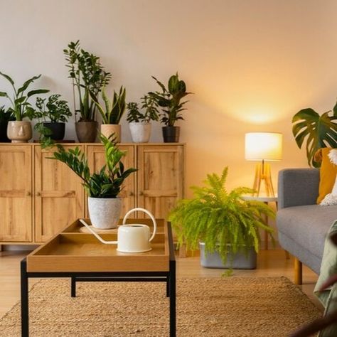 Houseplants make wonderful indoor decorations that breathe life and nature into your living spaces. Not only do they beautify any room with lush greenery and textures, but houseplants also purify the air and have been scientifically proven to reduce stress levels. With so many fantastic varieties available, you can find the perfect plant for every single room in your home. 6 Best Houseplants for Living Rooms • Snake Plant • Pothos • Monstera Deliciosa • ZZ Plant • Peace Lily • Chinese Evergr... Nature, Snake Plant Indoor, Best Houseplants, Zz Plant, Single Room, Plants Decor, Peace Lily, Plant Decor Indoor, Monstera Deliciosa