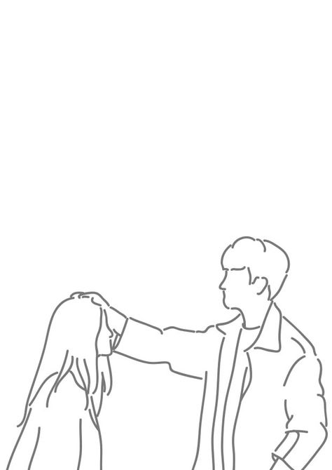 Couple in 2022 | Sketsa, Seni ilustrasi, Ilustrasi Minimal Drawing Ideas, Line Art Cartoon, Couple Line Art, Lineart Anime, 2560x1440 Wallpaper, Zestaw Ikon, Minimal Drawings, Seni Vintage, Easy Love Drawings