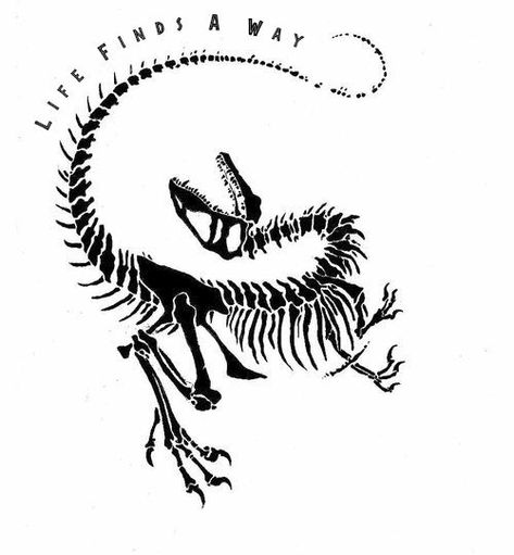 1993 Tattoo Ideas, Tattoo Animal Skull, 1993 Tattoo, Velociraptor Skull, Velociraptor Tattoo, Jurassic Park Tattoo, Tattoo Fairy, Tattoo Animal, Dinosaur Tattoos