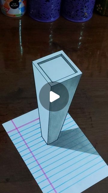 Mohit Kashyap on Instagram: "3D illusion drawing : tutorial ❤️😉" Toxic Drawing Art, Easy Illusion Drawings, How To Draw Optical Illusions, 3d Drawings 3d Artwork, Illusion Art Drawing Simple, Drawing Optical Illusions, Optical Illusions Drawings Easy, Drawing Illusions, Illusion Artwork