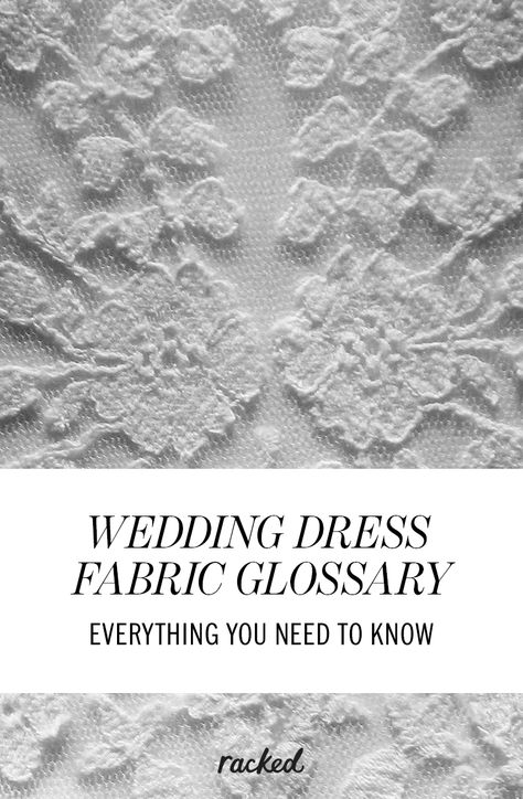 Wedding Gown Fabric Guide, Wedding Dress Fabric Types, Sewing Your Own Wedding Dress, Wedding Dress Fabric Guide, Sew Your Own Wedding Dress, How To Make Your Own Wedding Dress, Wedding Dress Material Fabrics, Sew A Wedding Dress, Diy Wedding Dress Patterns