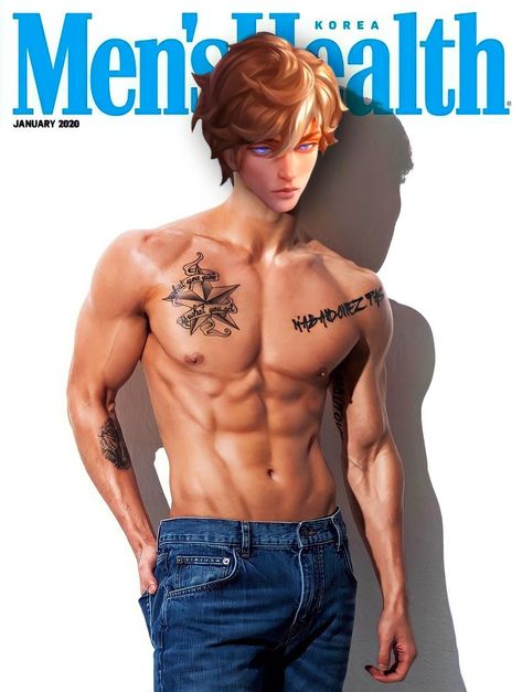 No watermark ☘️ Muscle Man Pose, Baekho Nuest, 남성 근육, Mens Health Magazine, Men Abs, Cover Boy, 남자 몸, Handsome Asian Men, Hot Asian Men