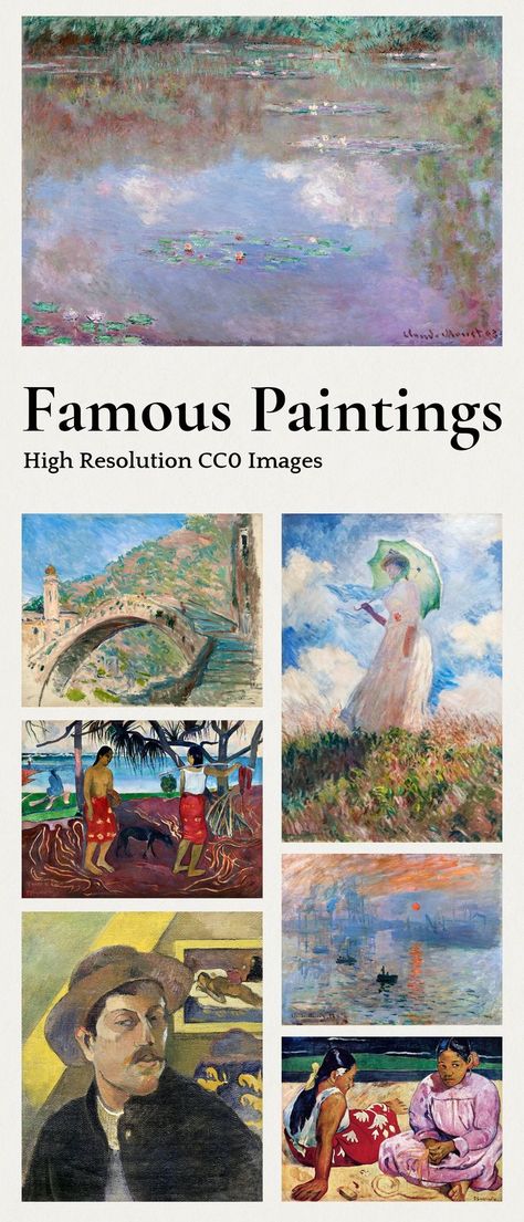 Famous Art History Paintings, Famous Paintings Prints, Famous Watercolor Paintings Artists, Famous Artwork Prints, Art By Famous Artists, Watercolor Famous Paintings, Most Famous Artists Paintings, Famous Art Styles, Famous Illustrators Artists