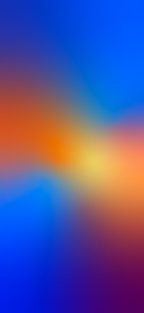 Blue to Orange gradient for iPhone by @Hk3ToN on Twitter Orange Blue Graphic Design, Orange Gradient Wallpaper, Orange Blue Background, Blue And Orange Gradient, Blue Orange Aesthetic, Blue Orange Gradient, Orange And Blue Background, Orange And Blue Aesthetic, Blue And Orange Aesthetic