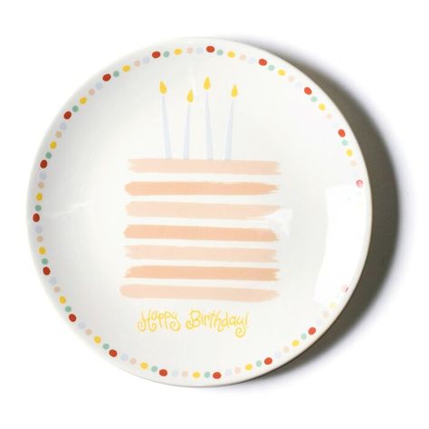 Birthday Plates Diy, Birthday Cake 8, Celebration Plate, Diy Pottery Painting, Painting Birthday, Appetizer Plate, Birthday Plate, Plates Diy, Delicious Clean Eating