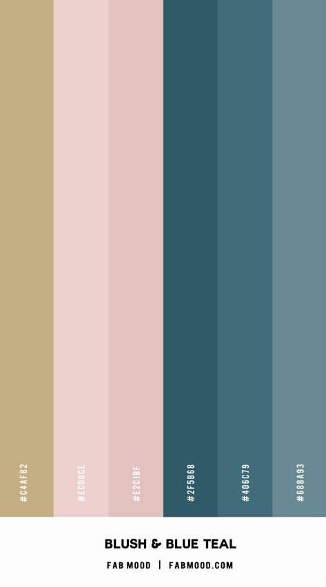 Pink Teal And Gold Bedroom Girl Rooms, Teal And Pink Baby Room, Pink And Blue Toddler Bedroom, Teal And Blush Pink Bedroom, Blue Grey Pink Bedroom, Dusky Pink And Blue Bedroom, Blue And Pink Shared Bedroom, Blush Teal Bedroom, Teal Blush And Gold Bedroom