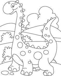 Dinosaur Coloring Pages:  Here are the top 25 free dinosaur coloring pages to print that your kid will Love Fargelegging For Barn, Dinosaurs Preschool, صفحات التلوين, Preschool Coloring Pages, Dinosaur Coloring Pages, Dinosaur Crafts, Dinosaur Coloring, Colouring Printables, Cute Coloring Pages