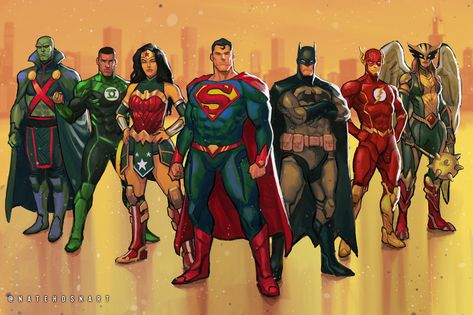 Justice League Art, League Art, Superhero Art Projects, Justice League Comics, Action Comics 1, Superhero Team, Dc Comics Heroes, Arte Dc Comics, Dc Comics Artwork