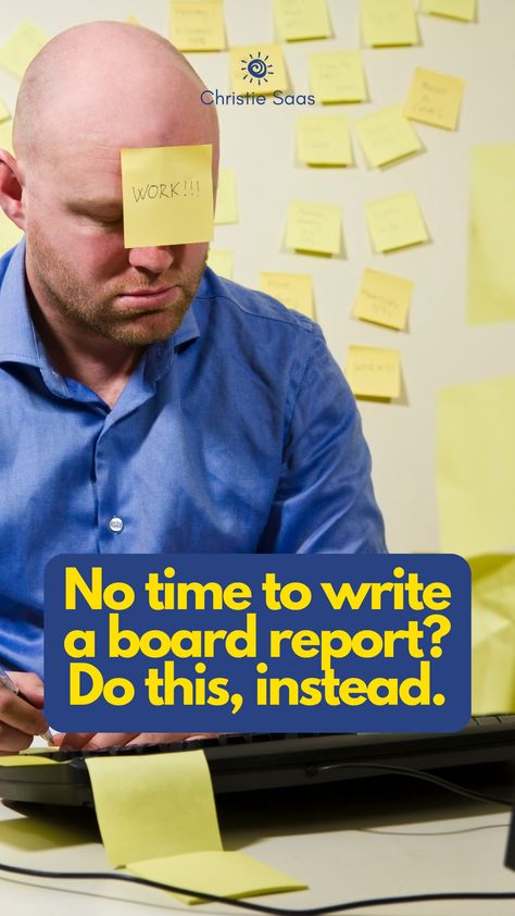 The board will want updates throughout the year about the executive director’s progress towards the strategic plan. Executive directors can get themselves into trouble by defaulting to reporting on the pros and cons of the programs and services the organization is running, which can set the stage for a board that meddles in operations. Here’s how to avoid that problem. Running, Writing, Strategic Plan, Business Skills, Board Of Directors, Strategic Planning, Executive Director, Pros And Cons, The Year