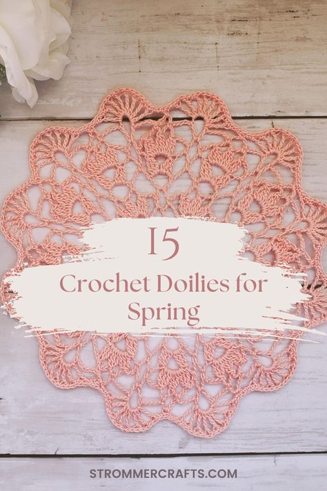 If you're looking for crochet doily patterns that are great for decorating during spring, then stop right here! This blog post includes 15 hand picked, Crochet Doilies for Spring! Mandalas, Table Cloth Patterns, Crochet Tablecloth Patterns, Tablecloth Patterns, Vintage Crochet Doily Pattern, Free Doily Patterns, Crochet Thread Patterns, Small Crochet Gifts, Cloth Patterns