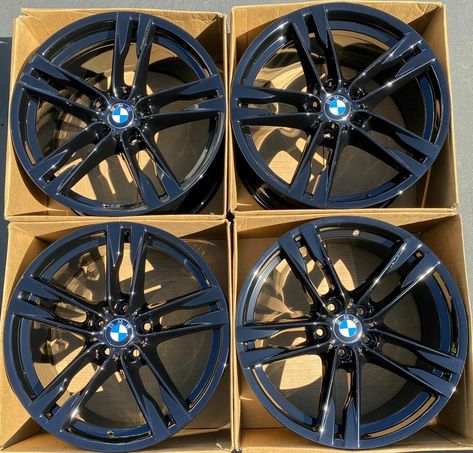 20" BMW 650i 640i Factory OEM Wheels Gloss Black Rims 6 series Staggered 20 · $2,200.00 Coupe, Bmw Wheels Rims, Aftermarket Rims, Bronze Wheels, Bmw 650i, Bmw Wheels, Bmw 6 Series, Oem Wheels, Bmw X6