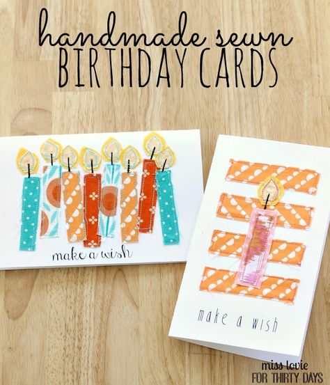 Karina Art, Textile Cards, Make Birthday Cards, Halloween Papercraft, Sewn Cards, Fabric Cards, For Your Best Friend, Cards Diy, Card Tutorial