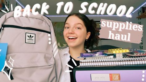 BACK TO SCHOOL SUPPLIES HAUL 2021🍎 *senior year* Back To School Supplies Haul, School Supplies Haul, Dance Nation, Guys Back, Pep Rally, School Season, My Favourite Things, Back To School Supplies, Going Back To School