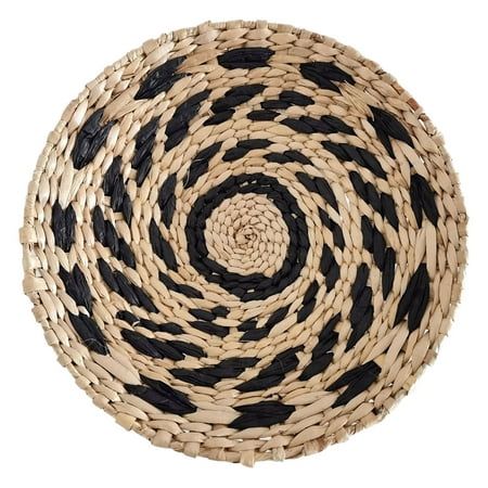 Description: Material: seagrass wicker Color: original color Package included: 1 x seagrass wicker basket Size: 8". Woven Wall Basket Decor, Straw Ornaments, Boho Wall Basket Decor, Rattan Wall Decor, Wicker Wall Decor, Woven Wall Baskets, Straw Art, Deco Boheme Chic, Sun Wall Decor