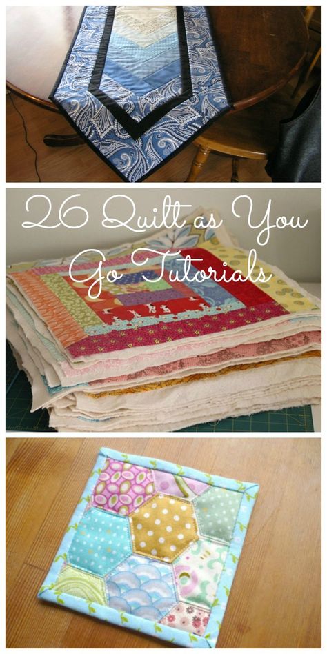 Patchwork, Patch Blanket, Quilting Videos, Quilt As You Go, Diy Bricolage, Beginner Sewing Projects Easy, Quilting For Beginners, Patchwork Patterns, Quilting Techniques