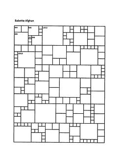 Afghan Crochet Blanket Pattern, Crochet Blanket Layout, Granny Square Crochet Pattern Diagram Charts, Granny Square Blanket Layout, Crochet Layout, Babette Blanket, Crochet Blanket Border, Stained Glass Quilt, Crochet Blanket Pattern