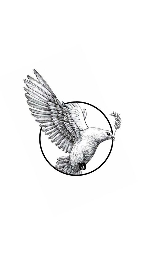 dove tattoo Dove Realism Tattoo, Raven And Dove Tattoo, Dove Back Tattoo, Biblical Art Tattoo, Dove Tattoo Design For Men, Dove Tattoo Men, Betrayal Tattoo, Dove Tattoo Ideas, Dove Sketch