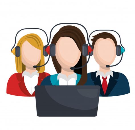 Call center | Free Vector #Freepik #freevector #business #line #office #icons Contact Center Customer Service, Call Center Design, Wests Tigers, Contact Center, Cold Calling, Karakter Disney, App Pictures, Care Logo, Call Center