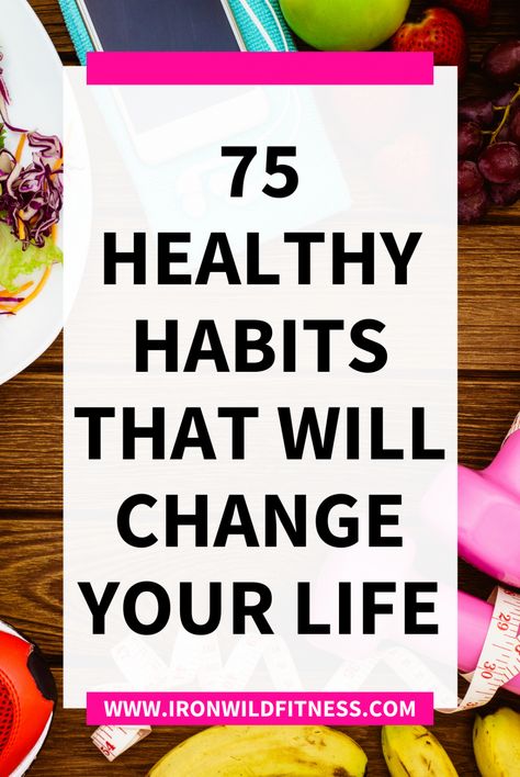 Healthy Habits Ideas, Life Changing Habits, Healthy Lifestyle Habits, Healthy Advice, Changing Habits, Healthy Lifestyle Motivation, Health Habits, Healthy Ideas, Health Check