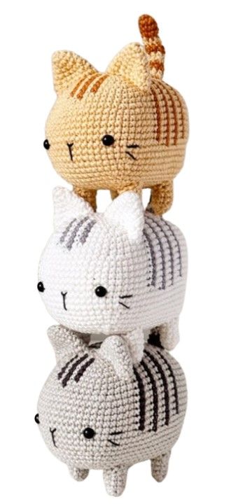 Amigurumi Patterns, Free Cat Amigurumi Crochet Pattern, Amigurumi Cats Free Pattern, Mini Bunny Crochet Pattern Free, Crochet Cat Keychain Pattern Free, Crochet Cat Pattern Free Amigurumi, Kitty Amigurumi Free Pattern, Crochet Doll Pattern Free, Cat Crochet Pattern Free