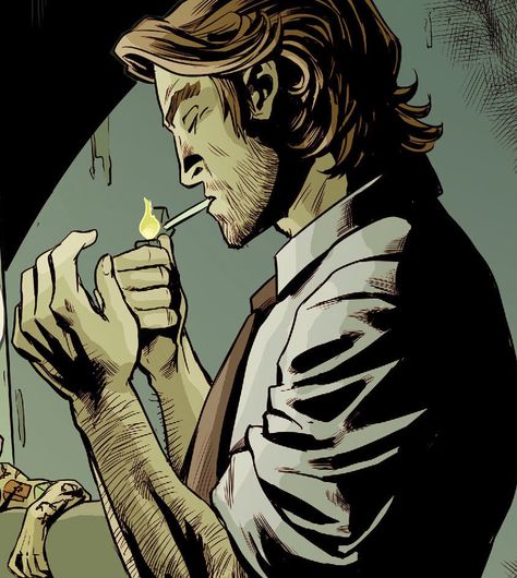 Wolf Comic Art, Bigsby Wolf, Bigby Wolf Art, The Wolf Among Us Aesthetic, Bigby Wolf Among Us, Bigby Wolf Icon, Bigby Wolf Fanart, Fables Bigby, The Wolf Among Us Bigby