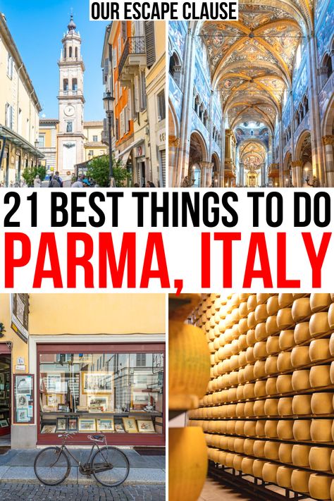 Valencia, Parma Italy Things To Do, Italy Regions, Italy Tips, Italy Road, Padua Italy, Parma Italy, Italy 2023, All About Italy
