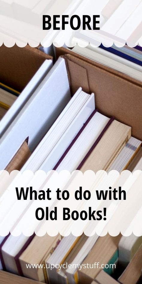 Old Book Ideas Projects, Upcycle Old Bookshelf, Book Recycle Diy Projects, Bookshelf Made Of Books, Old Book Upcycle, Things To Do With Books Creative, Furniture Made From Books, Book Page Art Diy, Repurpose Old Books Diy Projects