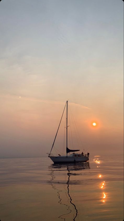 Nature, Lake Boat Aesthetic, Sailboat Aesthetic, Boat In Water, Boat In The Ocean, Boat On Sea, Boat At Sea, Trogir Croatia, Aesthetic Sea