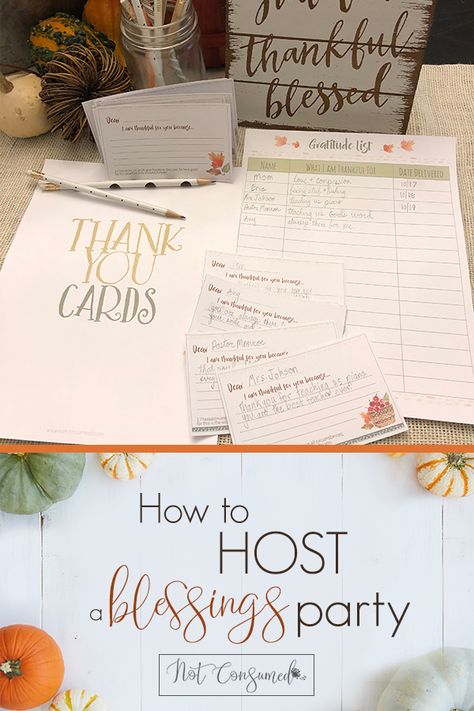 How to Host a Blessings Party: Gratitude Activities that Give Back Blessings Party, Gratitude Crafts, Thankful Activities, True Christian, Thanksgiving Gratitude, Lds Relief Society, November Activities, Gratitude Activities, Yw Activities