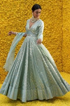 Haute Couture, Couture, Mahima Mahajan, Chanderi Anarkali, Mm Logo, Anarkali Designs, Chiffon Frocks, Long Anarkali, Anarkali Dress Pattern