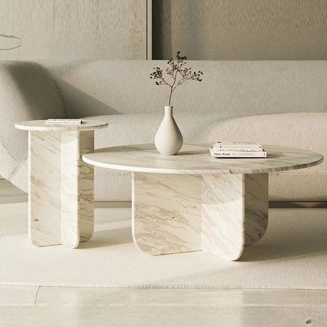 Marble Coffe Table, Marble Furniture Design, Stone Tables, Stone Furniture, Marble Tables Design, White Marble Table, Campaign Furniture, Stone Coffee Table, Travertine Coffee Table