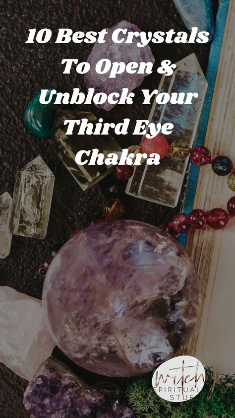 How To Open Your Third Eye Fast, How To Open Your Third Eye, Third Eye Crystals, Thrid Eye, The Third Eye Chakra, Third Eye Awakening, Third Eye Chakra Stones, Chakra Health, How To Relieve Migraines