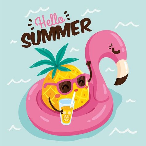 Summer Drawing, Summer Drawings, Business Graphics, Summer Cartoon, Summer Poster, Summer Illustration, Summer Backgrounds, Summer Wallpaper, Summer Design