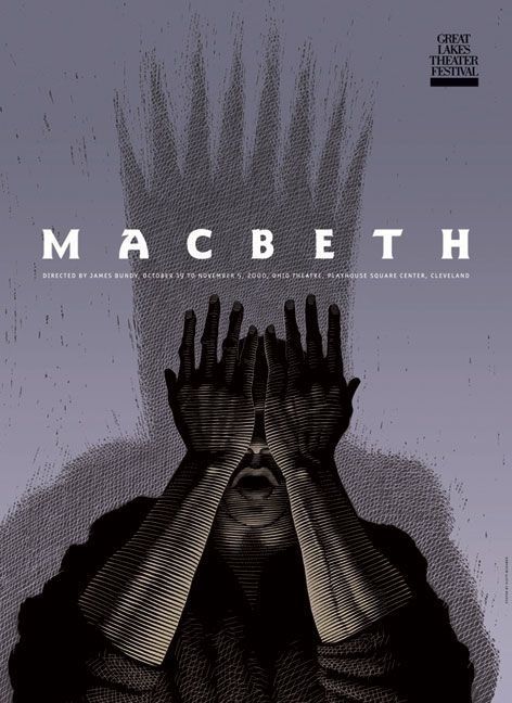 Scott McKowen has designed some amazing play posters in Poster Macbeth Poster, غلاف الكتاب, Play Poster, Plakat Design, Theatre Poster, Beautiful Book Covers, Book Posters, Book Cover Art, Illustrations And Posters