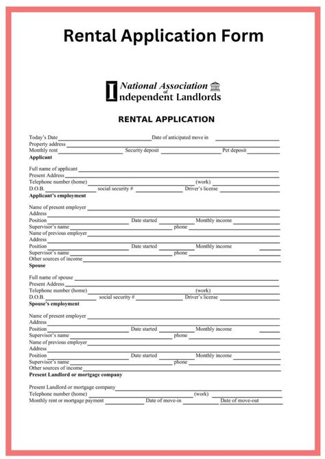 Rental Application Form Free Printable, Rental Application Free Printable, Truck Renting Format, House Rent Billing Format, Truck Rental Format, Apartment Format For Client, Apartment Format For Yahoo, Apartment Format, Rental Application Form