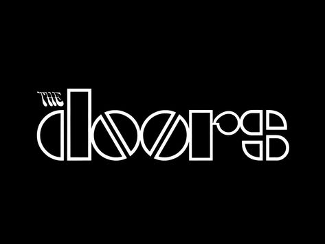 Really cool article!!  10 Famous Rock Band Logos and The Meaning Behind Them? The Doors Band, Band Logo Design, Metal Band Logos, Fire Lyrics, Rock Band Logos, The Doors Jim Morrison, Riders On The Storm, Classic Rock Bands, Greatest Rock Bands