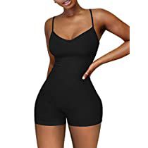 Check this out on Amazon Jumpsuit Shorts Rompers, Short Jumpsuit, Short Rompers, Black Bodysuit, Yoga Women, Catsuit, Tank Top Fashion, Jumpsuit Romper, Shoes Jewelry
