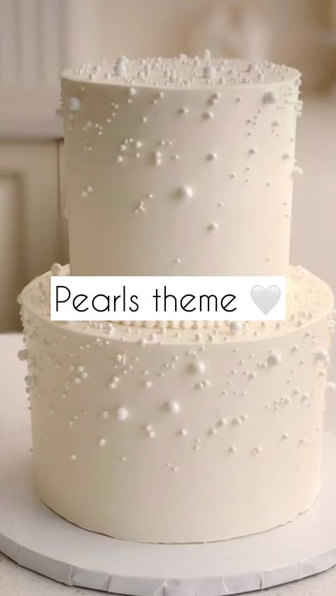 James Dynasty Events, LLC Wedding/Event Planner | Pearls theme 🤍 • This is such an elegant and classy theme for any occasion, a birthday celebration, bridal shower, wedding and even a… | Instagram Lace And Pearl Party Theme, Pretty In Pearls Party, Bridal Shower Elegant Classy, Bridal Shower Cake With Pearls, Pearl Theme Birthday Party, Pearls Of Wisdom Party, Bridal Shower Classy Elegant, Pearl Birthday Theme Decoration, All White Party Ideas Decoration